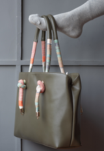 Load image into Gallery viewer, Daily Ropeway Olive Tote
