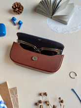Load image into Gallery viewer, Blue Checks Eyewear Case
