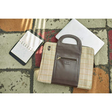 Load image into Gallery viewer, Chocolate Brown Handy Laptop Bag
